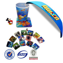 Customized Lenticular 3D EVA Cup Coaster